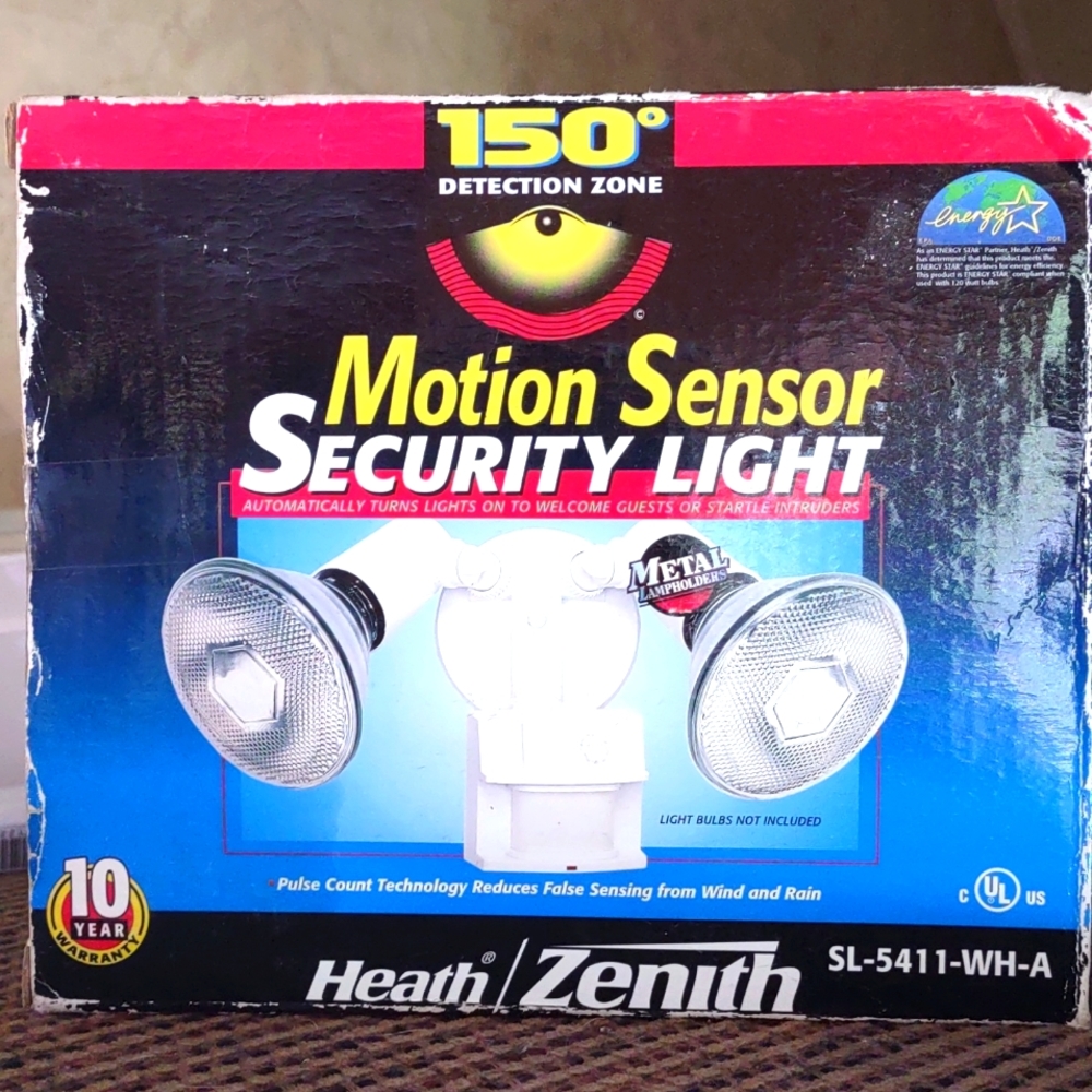 💥150⁰ Motion Sensor Security Light.